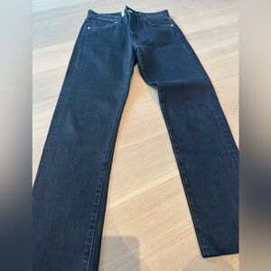 CQY Denim Womens High Rise black jeans sz 27